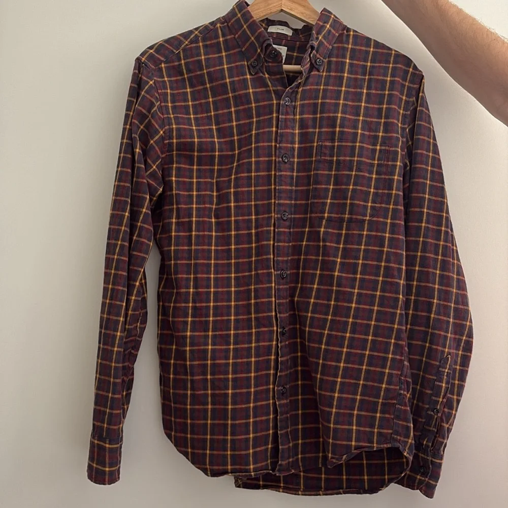 Plaid button down - Picture 3 of 4